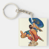 Sunbathers Sleutelhanger (Voorkant)