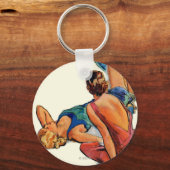 Sunbathers Sleutelhanger (Voorkant)