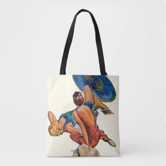 Sunbathers Tote Bag (Voorkant)