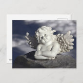 Sunbathing Angel C0113 Briefkaart (Voorkant / Achterkant)