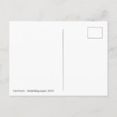 Sunbathing Angel C0113 Briefkaart (Achterkant)