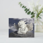 Sunbathing Angel C0113 Briefkaart (Staand voorkant)