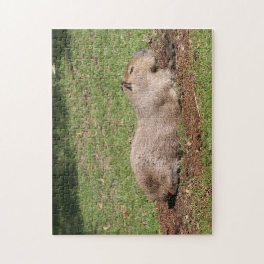Sunbathing Capybara Legpuzzel (Verticaal)