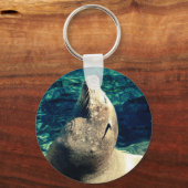 Sunbathing Sea Lion Sleutelhanger (Voorkant)