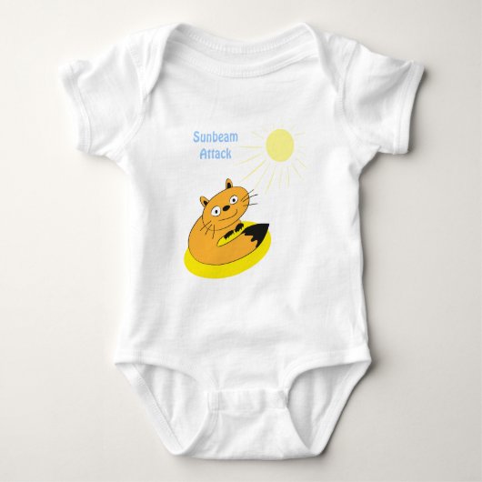 Sunbeam Aanval Rompers - Gepersonaliseerd Romper (Voorkant)