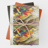 Sunbeam Flare Design  Inpakpapier Vel (In situ)