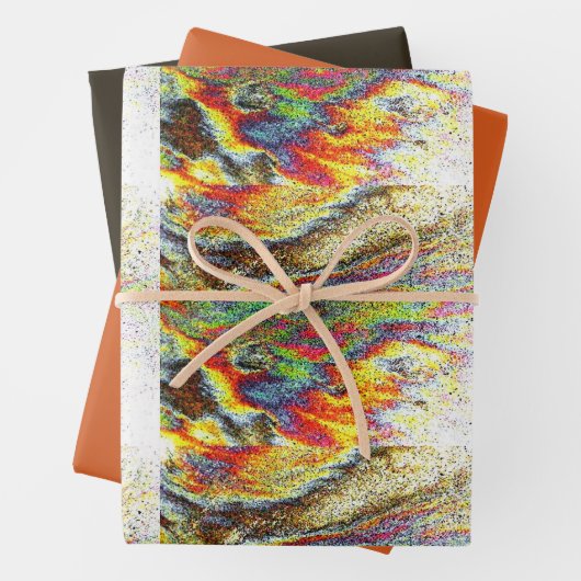 Sunbeam Flare Design  Inpakpapier Vel (In situ)