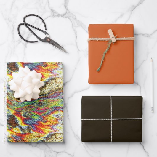 Sunbeam Flare Design Inpakpapier Vel (Voorkant)