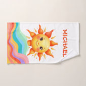 Sunbeam Rainbow Waves Baby Handdoek (Handdoek)