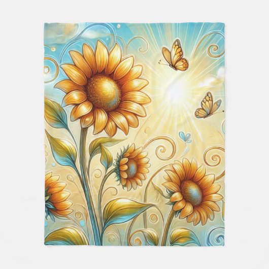 Sunbeam Serenade Fleece Deken (Voorkant)