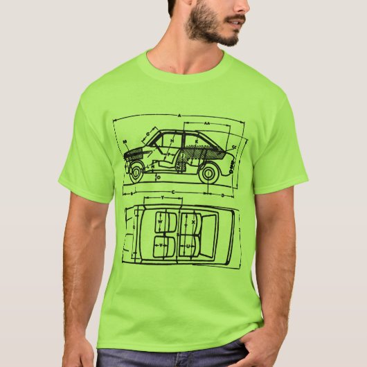 Sunbeam Stiletto & Imp Cali GA-Shirt T-shirt (Voorkant)