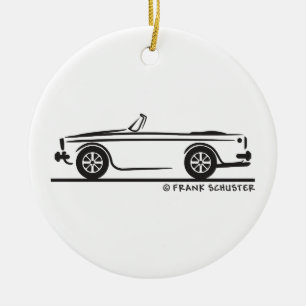 Sunbeam Tiger 1965 Keramisch Ornament