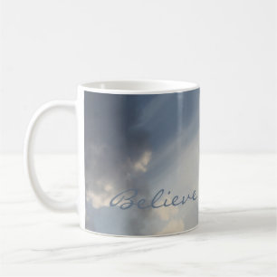 Sunbeam White Clouds Inspirerend Geloven Koffiemok