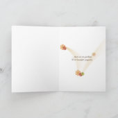 Sunbeams in Bossen Sympathiekaart Kaart (Binnen)