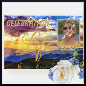 Sunbeams Mountains Celebration of Life Guest Book Gastenboek
