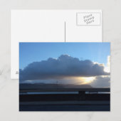 Sunbeams over Conwy-briefkaarten Briefkaart (Voorkant / Achterkant)