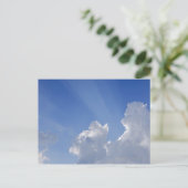 Sunbeams through Clouds, Val d'Orcia, Siena Briefkaart (Staand voorkant)