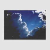 Sunbeams Through Storm Clouds Tissuepapier (Voorkant)