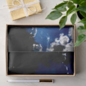 Sunbeams Through Storm Clouds Tissuepapier (Geschenk)