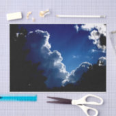 Sunbeams Through Storm Clouds Tissuepapier (Craft)