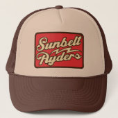 Sunbelt Ryders Retro Logo Trucker Hat Pet (Voorkant)