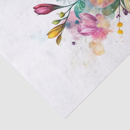 Sunbird Waterverf Art Tissuepapier (Detail)