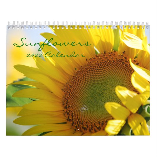 Sunbloemen Calendar Kalender (Hoes)