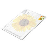 Sunbloemen Robin Daily Planner 5 - 1 Food Journal Notitieblok (Schuin)