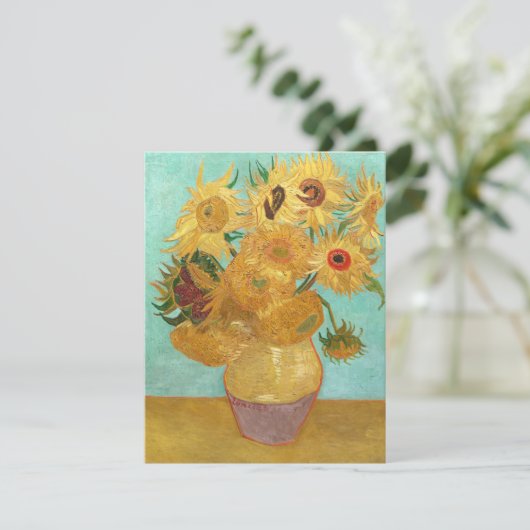 Sunbloemen Vincent van Gogh (Staand voorkant)