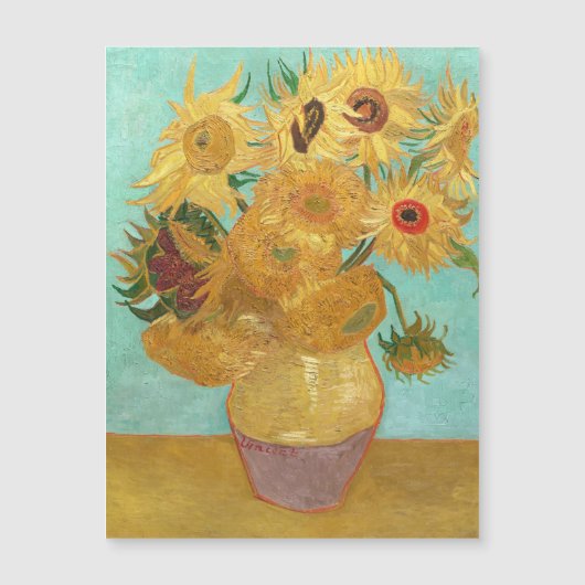 Sunbloemen Vincent van Gogh (Voorkant)