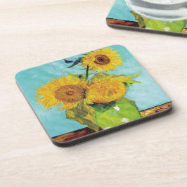 Sunbloemen Vincent van Gogh Bier Onderzetter