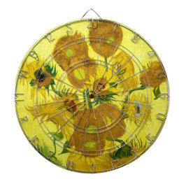 Sunbloemen Vincent van Gogh Dartbord