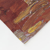 Sunbloemen Vincent van Gogh Fleece Deken (Hoek)