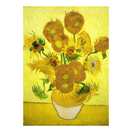 Sunbloemen Vincent van Gogh Foto Afdruk