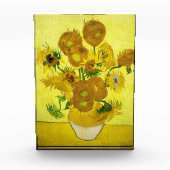 Sunbloemen Vincent van Gogh Fotoblokken (Voorkant)