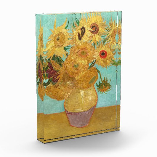 Sunbloemen Vincent van Gogh Fotoblokken (Links)