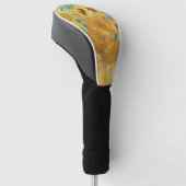 Sunbloemen Vincent van Gogh Golfheadcover (Schuin)
