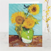 Sunbloemen Vincent van Gogh Kaart (Gele Bloem)