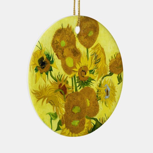 Sunbloemen Vincent van Gogh Keramisch Ornament (Rechts)