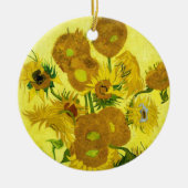 Sunbloemen Vincent van Gogh Keramisch Ornament (Voorkant)