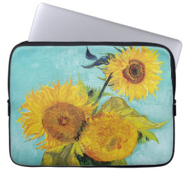 Sunbloemen Vincent van Gogh Laptop Sleeve