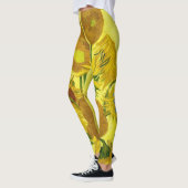 Sunbloemen Vincent van Gogh Leggings (Links)