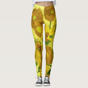 Sunbloemen Vincent van Gogh Leggings