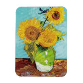 Sunbloemen Vincent van Gogh Magneet (Verticaal)