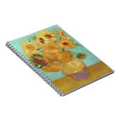 Sunbloemen Vincent van Gogh Notitieboek (Rechterzijde)