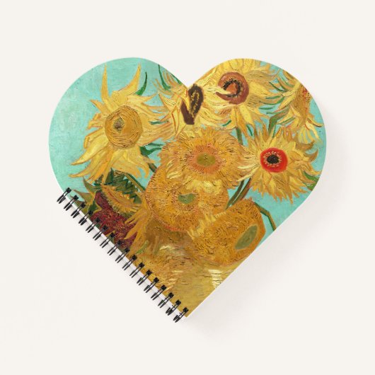 Sunbloemen Vincent van Gogh Notitieboek (Voorkant)