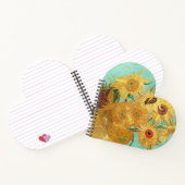 Sunbloemen Vincent van Gogh Notitieboek (Binnen)