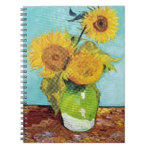 Sunbloemen Vincent van Gogh Notitieboek