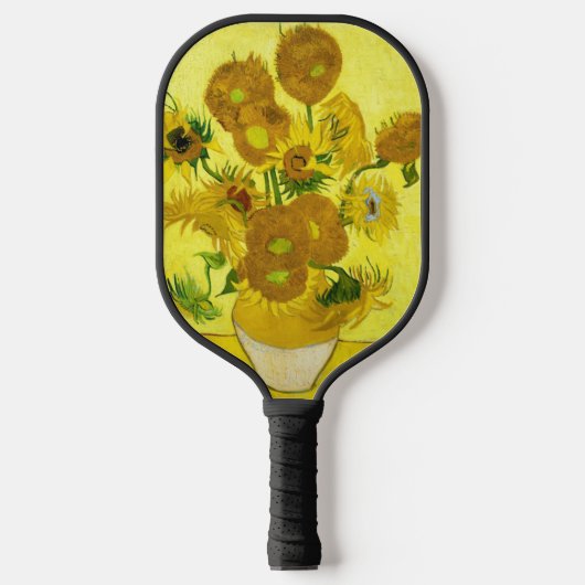 Sunbloemen Vincent van Gogh Pickleball Paddle (Voorkant)