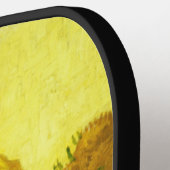 Sunbloemen Vincent van Gogh Pickleball Paddle (Links Detail)